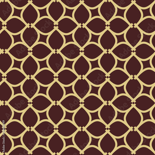 bezszwowy-brown-i-zloty-ornament-w-arabskim-stylu-geometryczny-abstrakcjonistyczny-tlo-wzor-do-tapet-i-tla