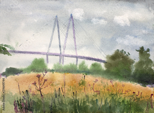 Obrazy mosty  most-wsrod-lak