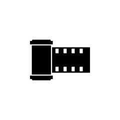 Aufkleber - camera roll icon. Element of detective icon for mobile concept and web apps. Glyph camera roll icon can be used for web and mobile