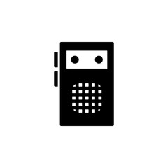 Poster - dictaphone icon. element of detective icon for mobile concept and web apps. glyph dictaphone icon ca