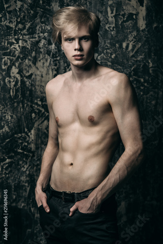 Fair Haired Naked Man Buy This Stock Photo And Explore Similar
