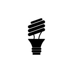 Aufkleber - eco lamp icon. Element of web icon for mobile concept and web apps. Glyph eco lamp icon can be used for web and mobile