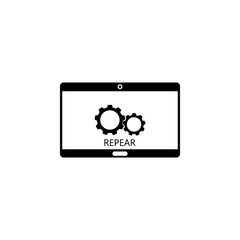 Aufkleber - laptop repair icon. element of web icon for mobile concept and web apps. glyph laptop repair icon ca