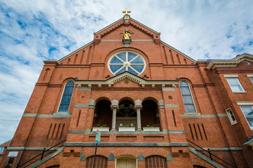 Sticker - St. Leo Roman Catholic Church, in Little Italy, Baltimore, Maryland