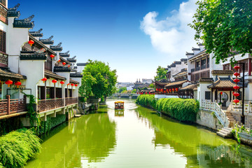 Poster - Nanjing Confucius Temple night view