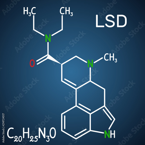 Lysergic Acid Diethylamide Lsd It Is A Hallucinogenic Drug Structural Chemical Formula And Molecule Model On The Dark Blue Background Stock Vector Adobe Stock Lysergic Acid Diethylamide Lsd It Is A Hallucinogenic Drug Structural Chemical Formula And Molecule Model On The Dark Blue Background Stock Vector Adobe Stock