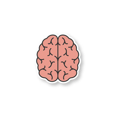 Sticker - Human brain patch