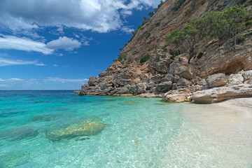 Strand Cala Martolu auf Sardinien, Italien