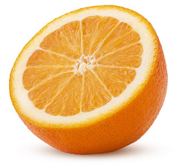 Sticker - Orange fruit cut in half