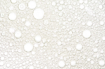 Water detergent bubbles foam macro liquid texture