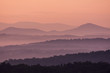 © Dermot Conlan/Tetra Images - Fog at sunrise in Blue Ridge Mountains