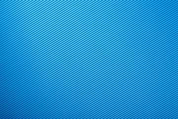 Texture and background from corrugated cardboard blue for decoration, for text design, for a template