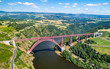 Garabit Viaduct, a railway bridge across the Truyere in France