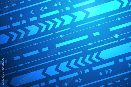 Abstract Traffic Data Technology Pattern Background. Vector illustration
