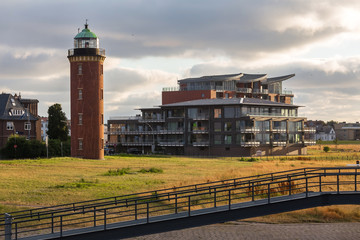 Wall Mural - cuxhaven port city germany