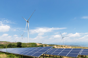 Canvas Print - renewable energy landscape