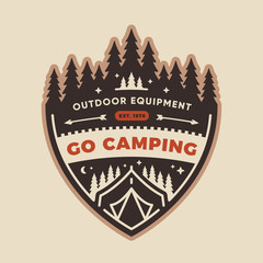 camp badge