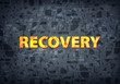 Recovery black background