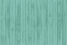 Green Wooden Table Panels. Old Background Of The Timber.
