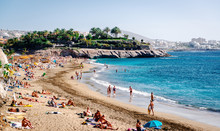 El Duque Beach In Tenerife, Canary Islands