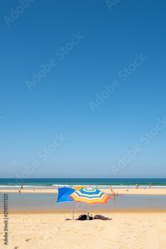 Cap Ferret Bassin Darcachon France La Plage Côté Océan