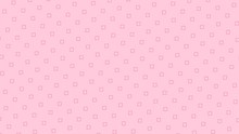 Diseño En Vídeo De Patrón De Un Entramado De Pequeños Cudrados Rosas En Movimiento Que Van Mutando Su Forma Levemente Y Girando Sobre Su Eje. El Fondo Es Una Pantalla De Color Rosa Claro.