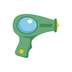 Wall Mural - Water pistol icon. Flat illustration of water pistol vector icon for web isolated on white