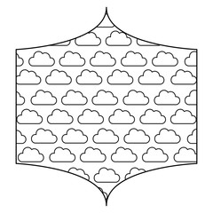 clouds pattern design