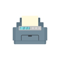 Poster - laser printer icon. flat illustration of laser printer vector icon for web isolated on white