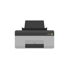 Poster - home printer icon. flat illustration of home printer vector icon for web isolated on white
