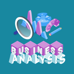 Poster - Business analysis concept
