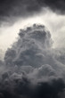 Clouds background. Dramatic grey clouds