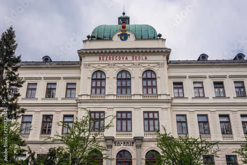 Photo Elementary school in Frydek-Mistek, Moravian-Silesian Region of Czech Republic