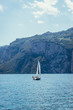 Segelboot am Gardasee