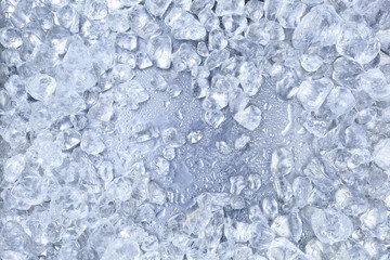 Wall Mural - crushed ice background