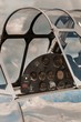 Vertical Historic Plane Cockpit Under Restoration