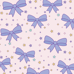  stars and bows pattern
