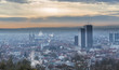 Skyline Nancy Frankreich Europa Panorama