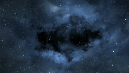 deep space background loop animation