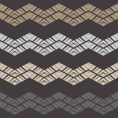 Ethnic boho seamless pattern. Traditional ornament. Geometric background. Tribal pattern. Folk motif. Textile rapport.