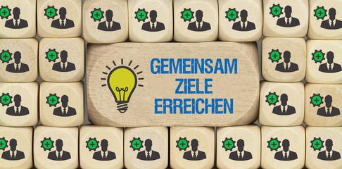 Sticker - Gemeinsam Ziele erreichen