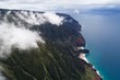 © Wavebreak Media - Aerial view of mountains in Nā Pali Coast State Park