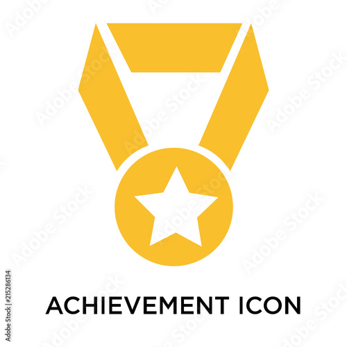 Achievement Icon Isolated On White Background Simple And Editable Achievement Icons Modern Icon Vector Illustration Stock Vector Adobe Stock