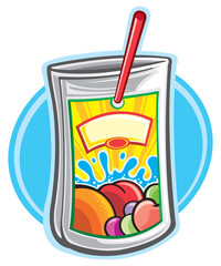 Sticker - Juice drink