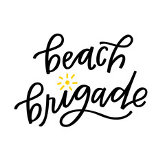 Canvas Print - Beach Brigade