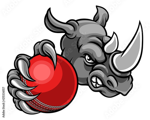 Rhino Holding Cricket Ball