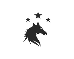 Sticker - Horse Logo Template