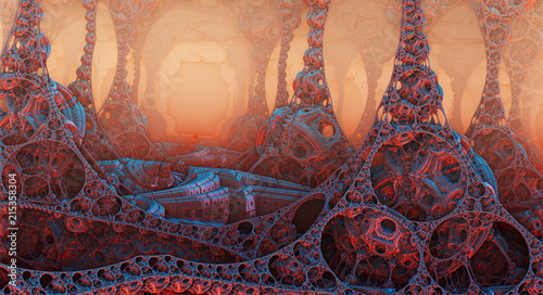 fantazyjny-las-z-obiektow-3d-z-gleboka-perspektywa