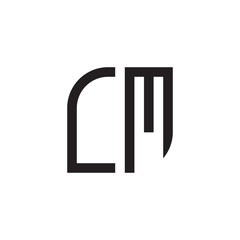 two letter monogram logo