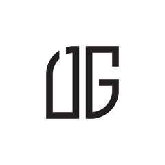 two letter monogram logo